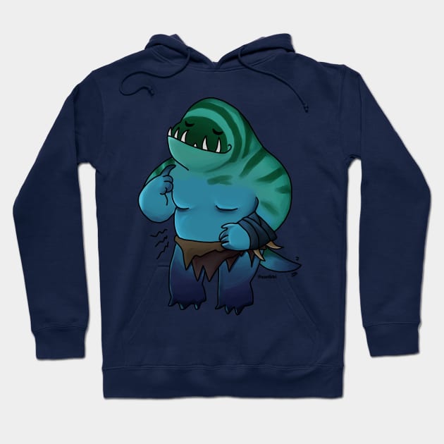 Dota 2 - Hungry Tidehunter Hoodie by giulia ashidani